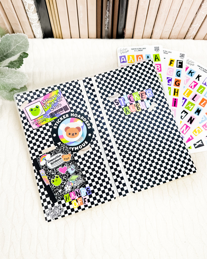Ransom Sticker Storage Album | Bright