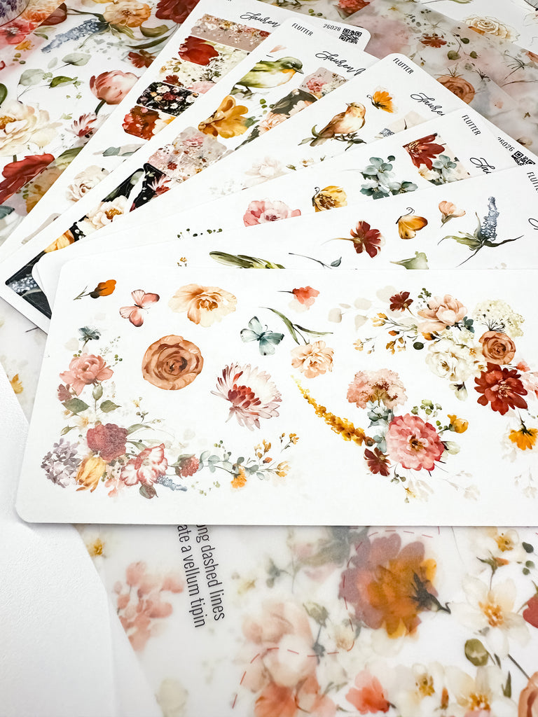 Flutter Collection Vellum Bundle