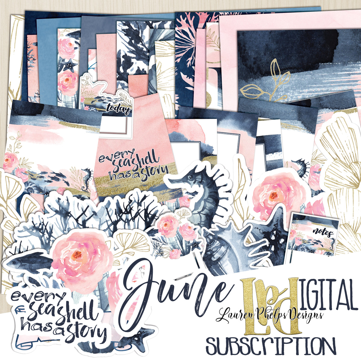 Digital GPW Journal Bundle – Lauren Phelps Designs