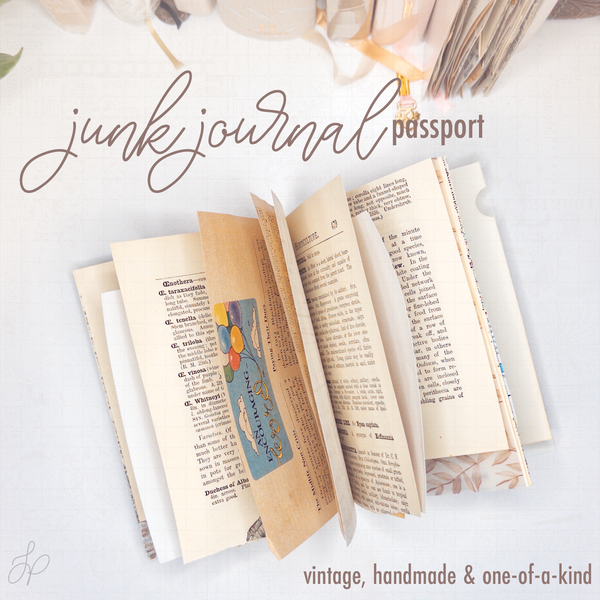 Passport Travelers Vintage Junk Journal