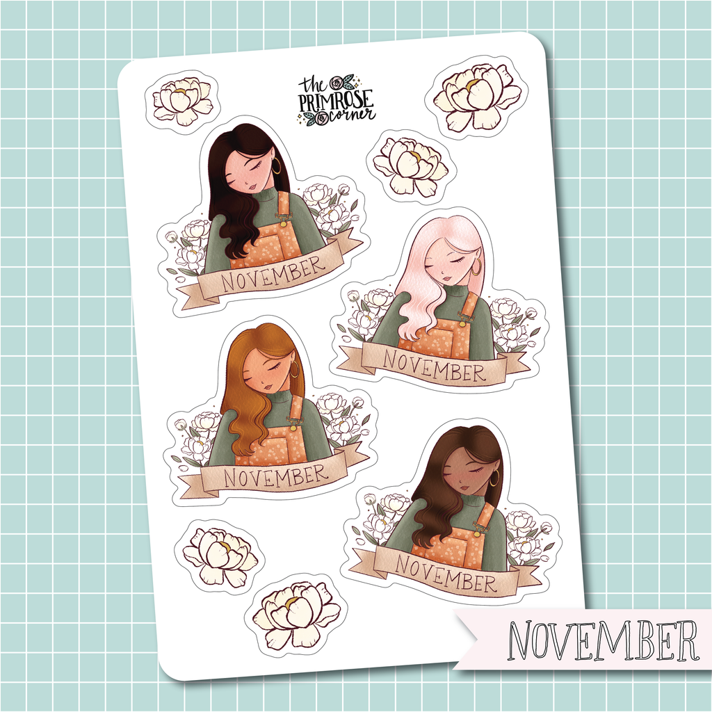 THE PRIMROSE CORNER || November Girls