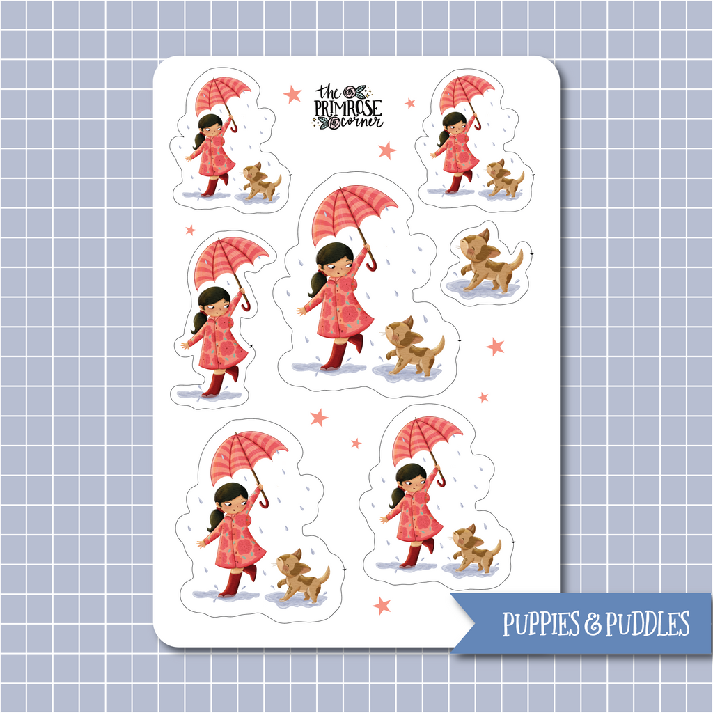 THE PRIMROSE CORNER || Puppies and Puddles