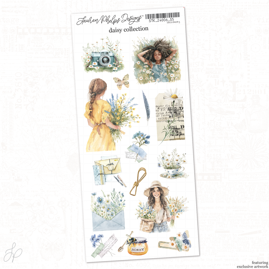 Daisy Collection | Deco Sheet 5