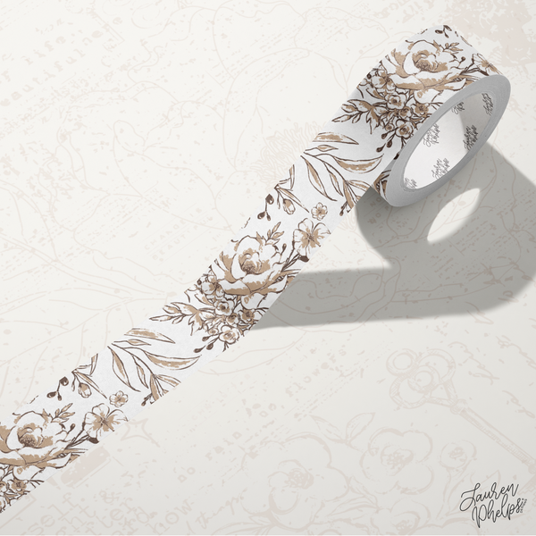 Twine | Floral Bloom 15mm washi
