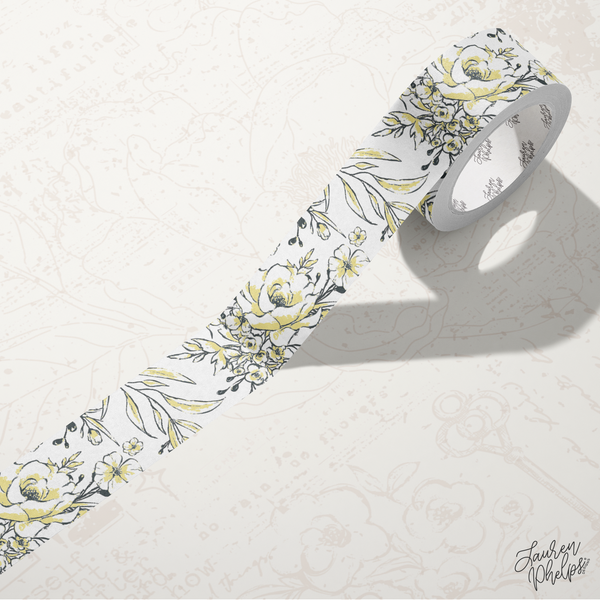 Buttercup | Floral Bloom 15mm washi