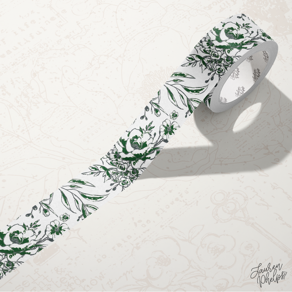 Timber | Floral Bloom 15mm washi
