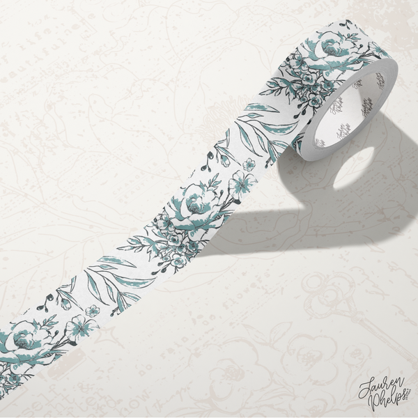 Icehouse | Floral Bloom 15mm washi