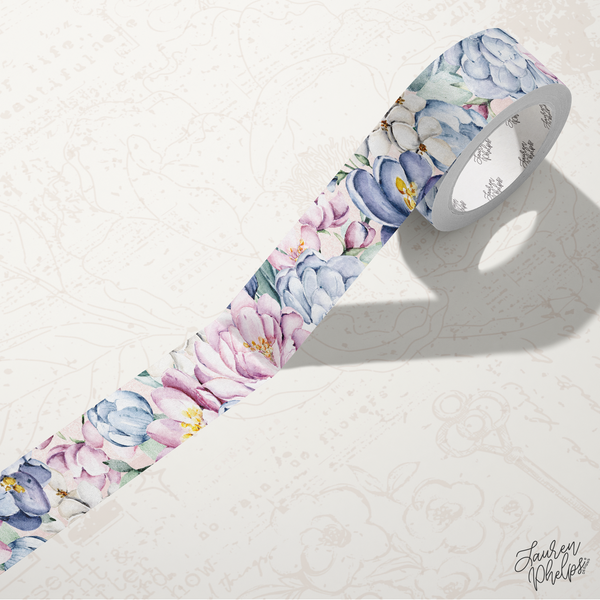 Vintage Romance | Floral 15mm washi
