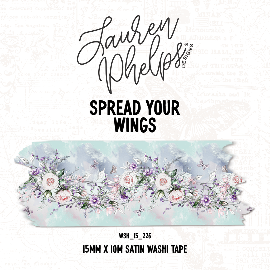Spread your Wings 15mm washi