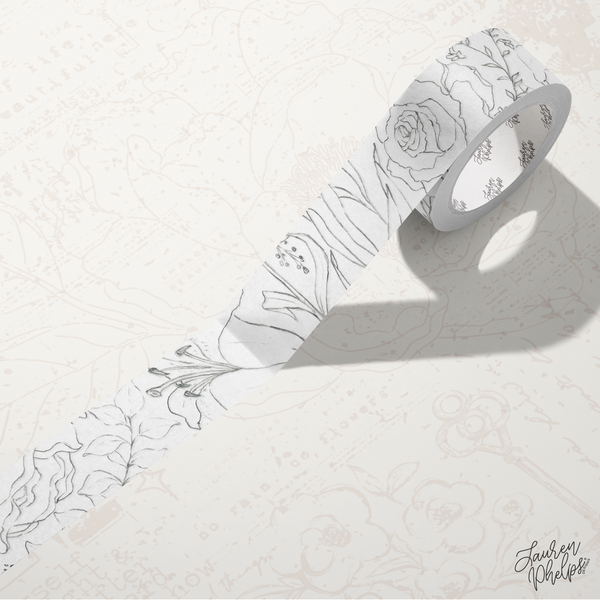 Lily | Casablanca 15mm washi