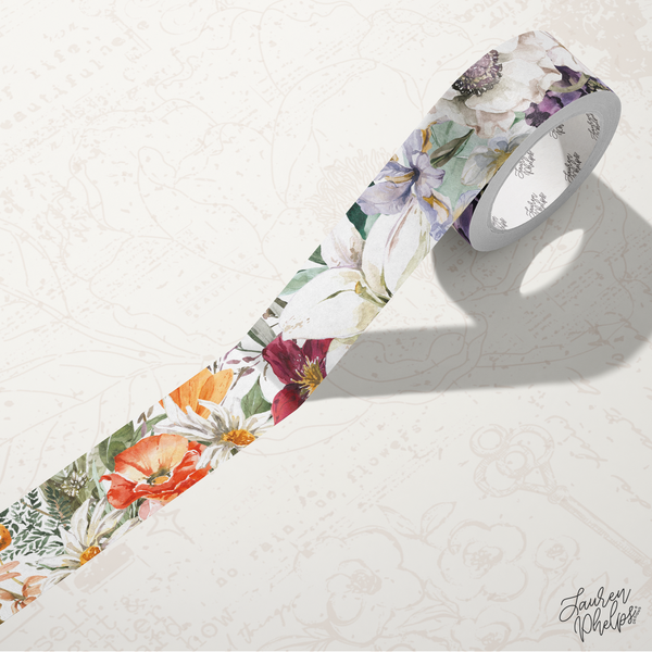 Vintage Charm | Hydrangea Bush 15mm washi