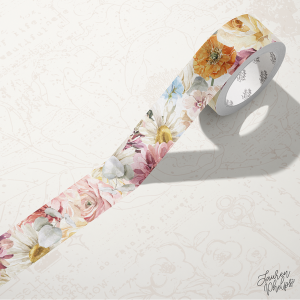 Vintage Charm | Fresh Meadow 15mm washi