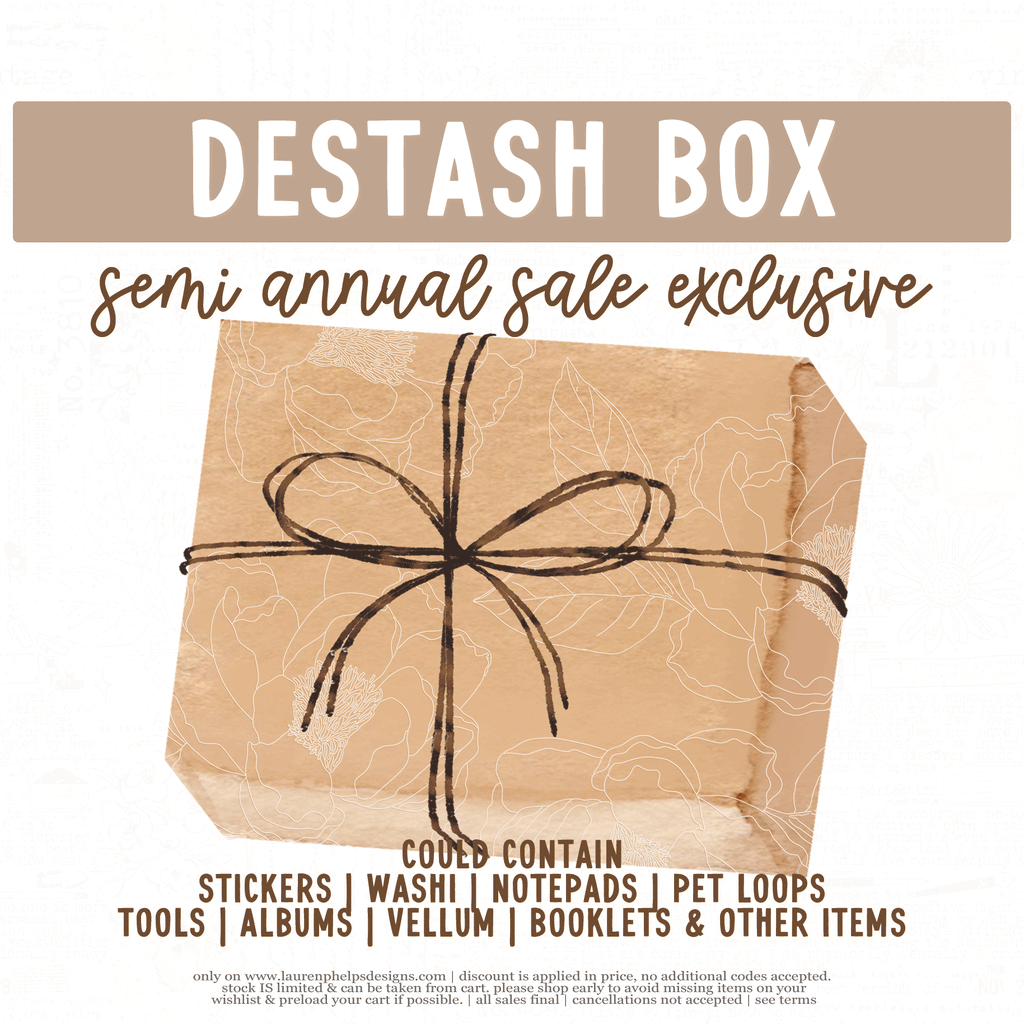 WOT | SAS LARGE DESTASH BOX