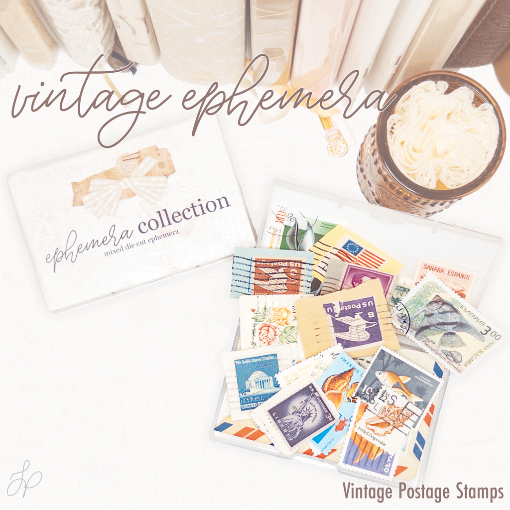 Ephemera Set | Vintage Postage Stamps