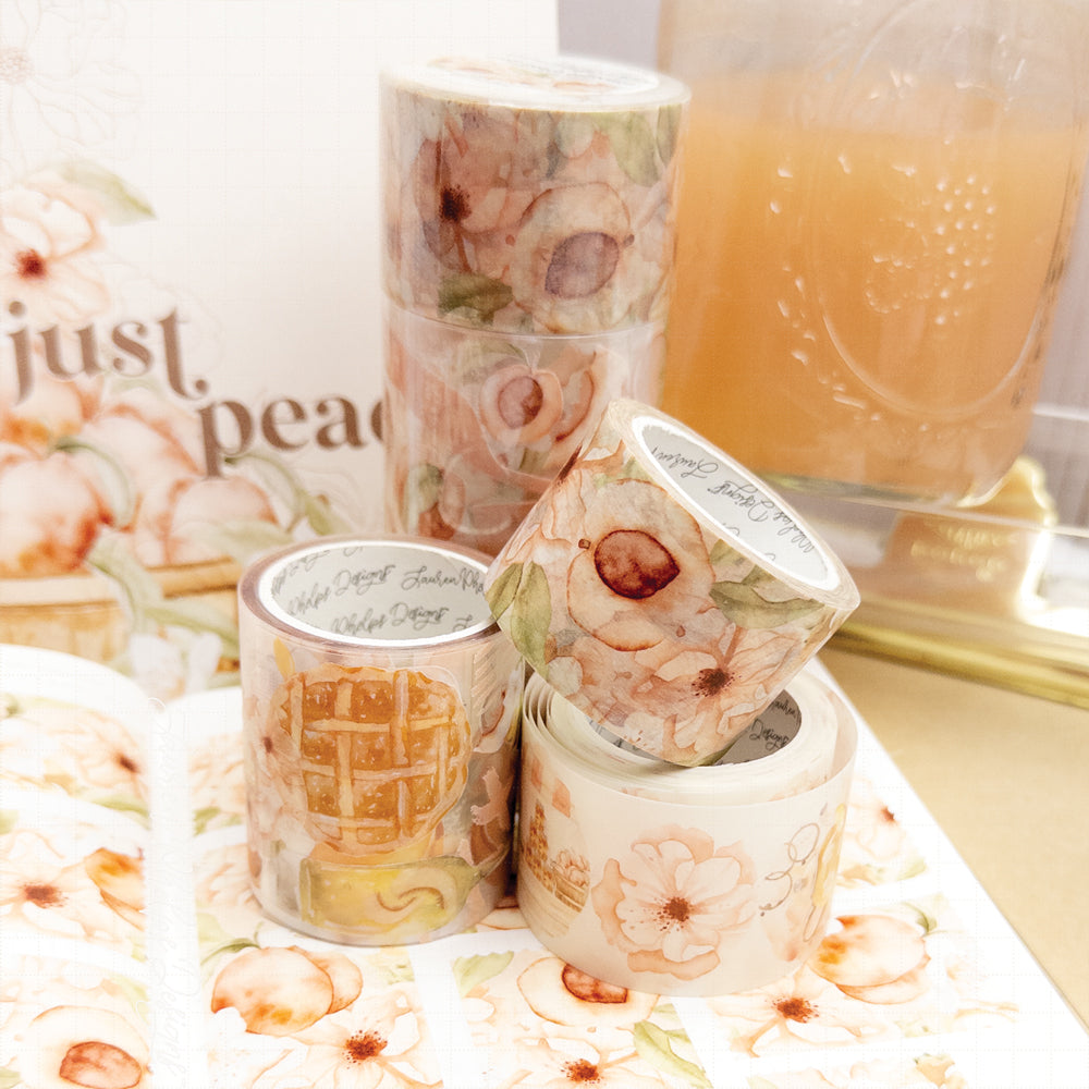 Sweet Peach Washi Bundle fruit