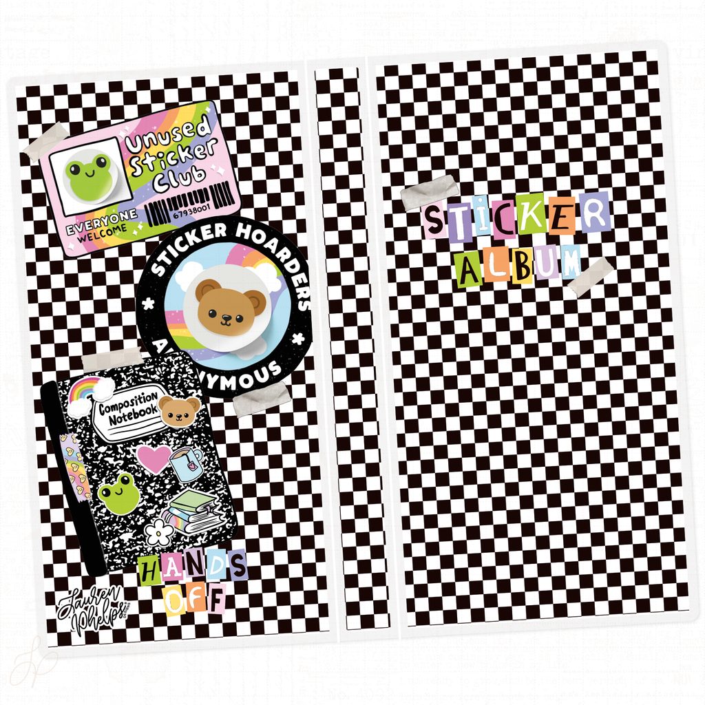 Ransom Sticker Storage Album | Bright