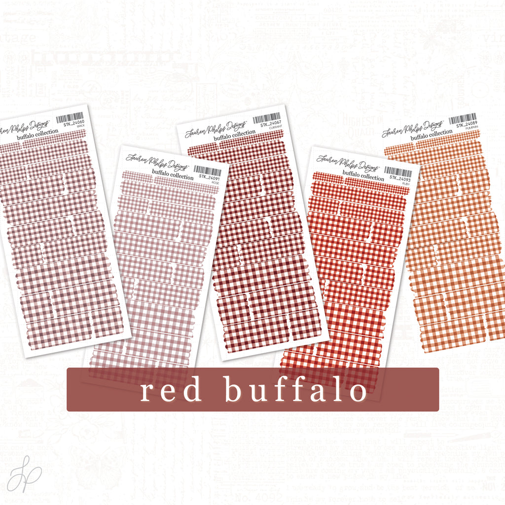 Journaling Buffalo Color Sets | 10 colors | Set of 5