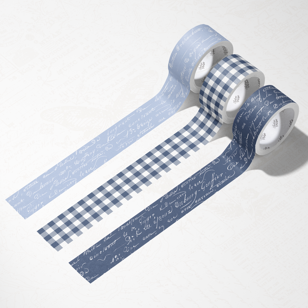 Steeley Blues Washi Bundle