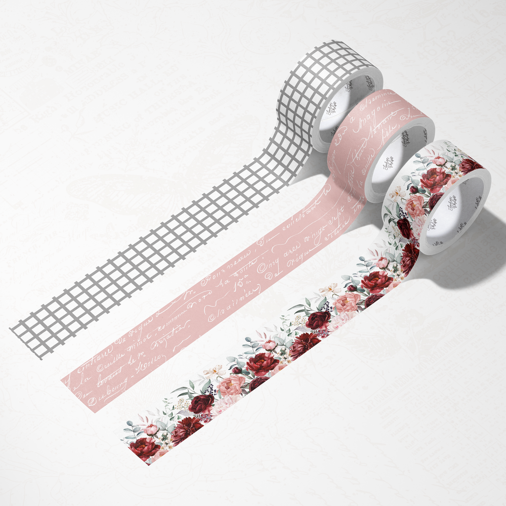 Romantic Peony Washi Bundle