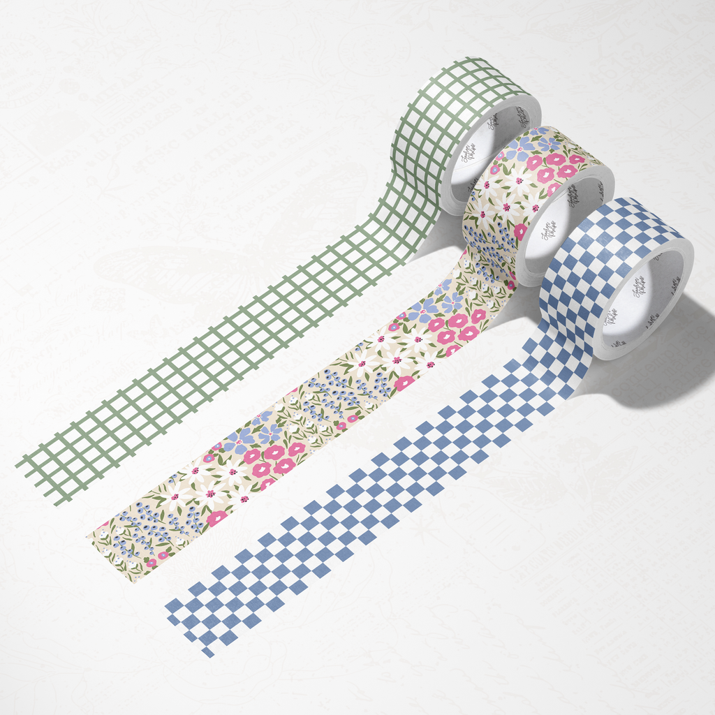 Light Berries & Blooms Washi Bundle