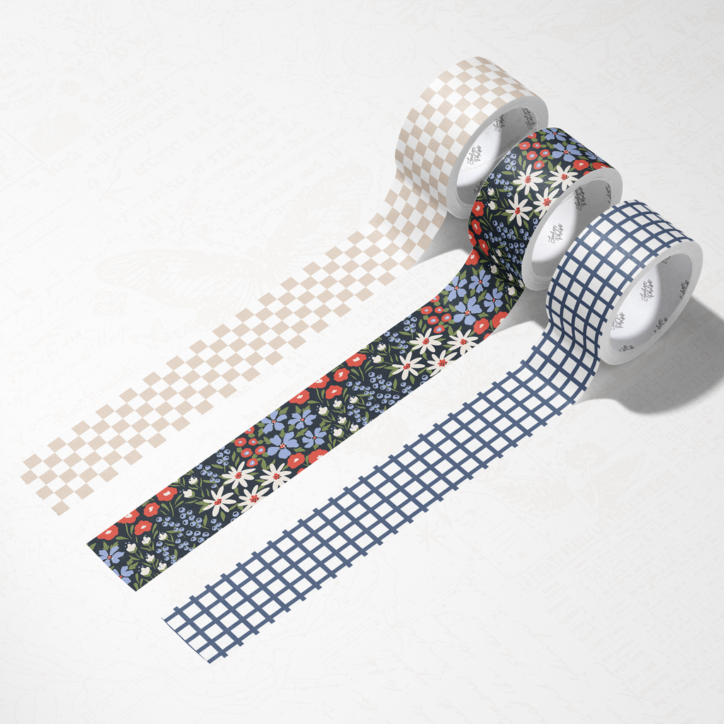 Dark Berries & Blooms Washi Bundles