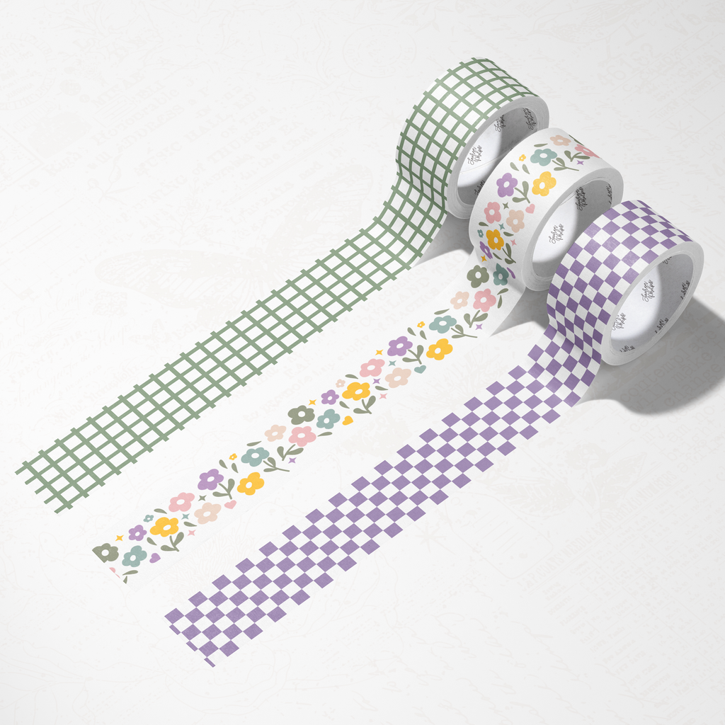 Dancing Floral Washi Bundle