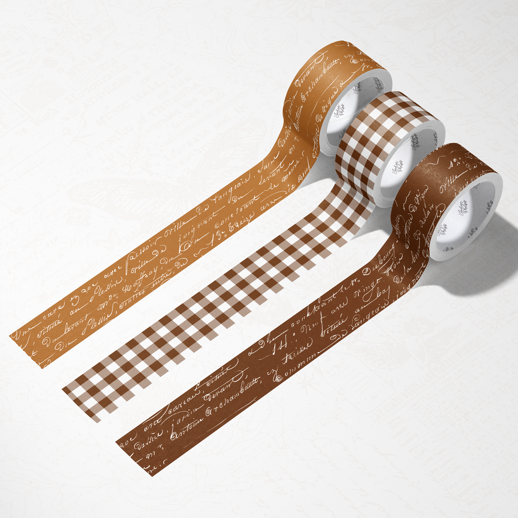 Chocolate Carmel Washi Bundle