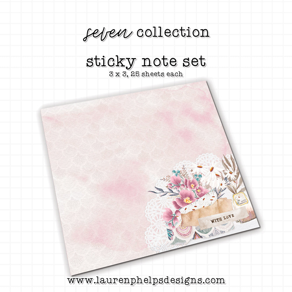 SEVEN: Sticky Note Pad