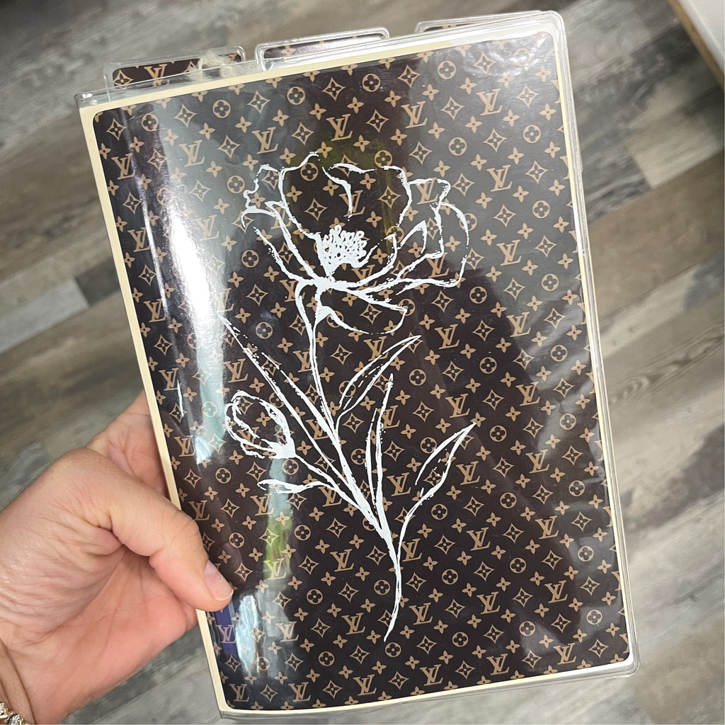 Floral Bloom Soft Vinyl Notebook Cover – laurenphelpsdesigns