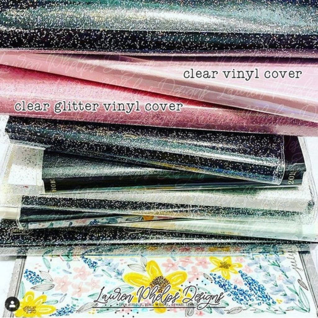 Silver Holographic Glitter Soft Vinyl Cover – laurenphelpsdesigns