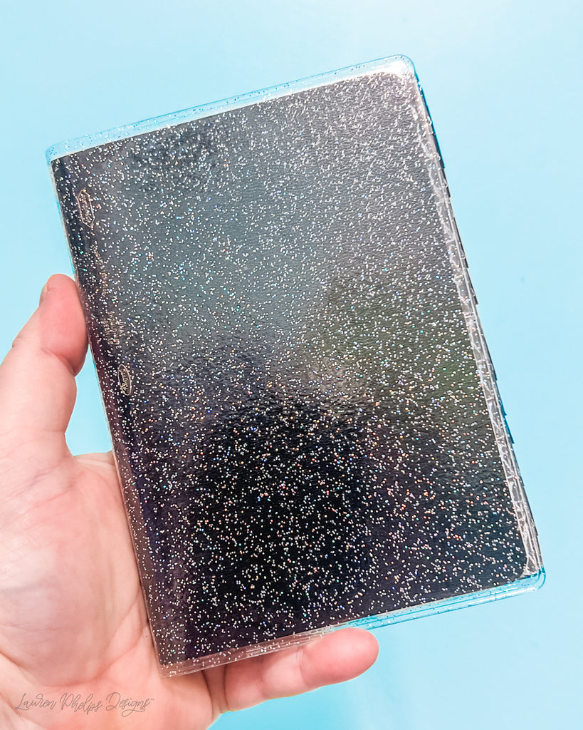 Silver Holographic Glitter Soft Vinyl Cover *FINAL SALE | DISCONTINUED