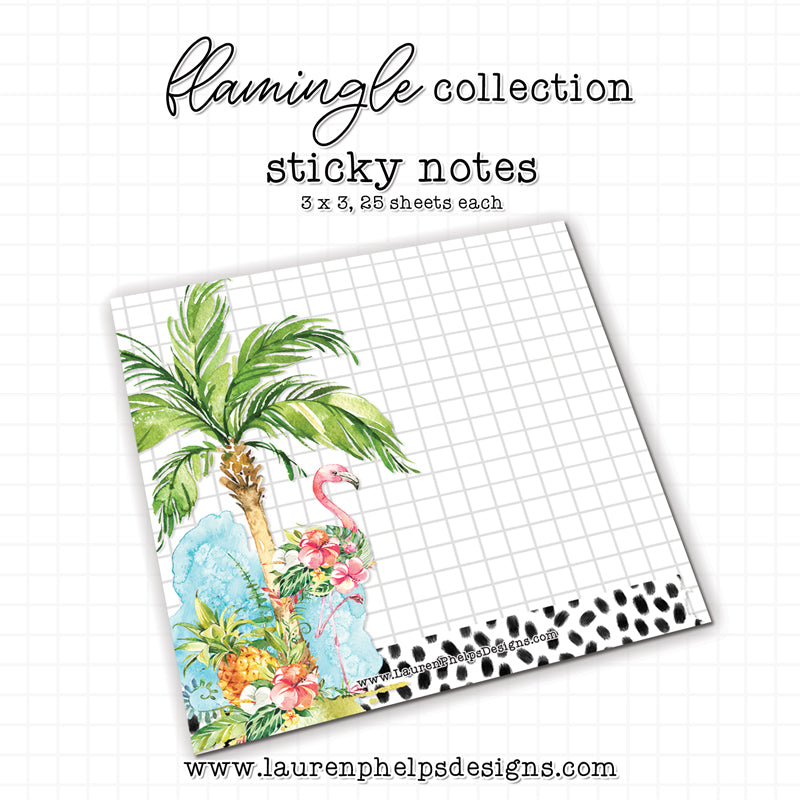 Flamingle Sticky Note